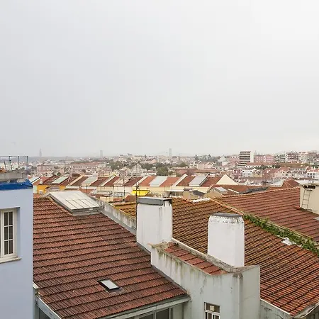 Apartamento Altido Cosy 2br Apt With Terrace In Penha De França, 5mins From The Viewpoint Of Monte Agudo