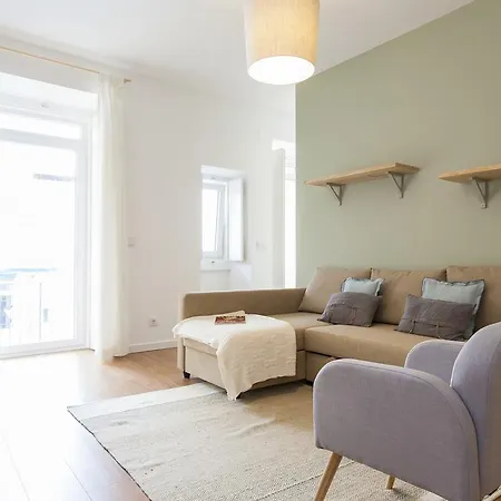 Apartment Altido Cosy 2br Apt With Terrace In Penha De Franca, 5mins From The Viewpoint Of Monte Agudo *